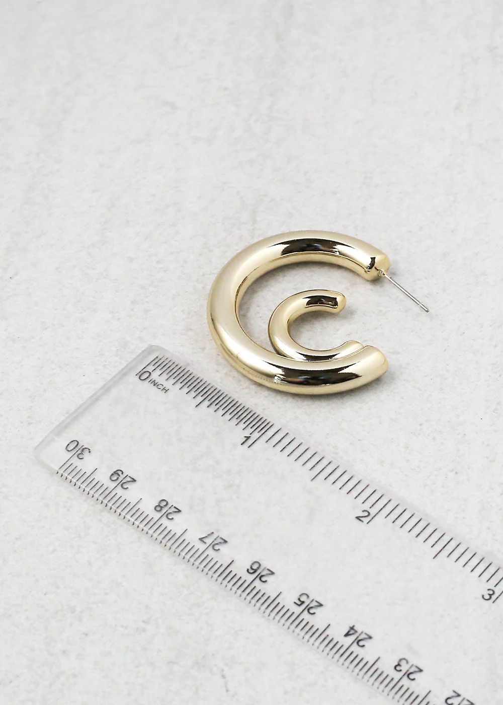 Double Crescent Hoop Earring - Mrs Treak