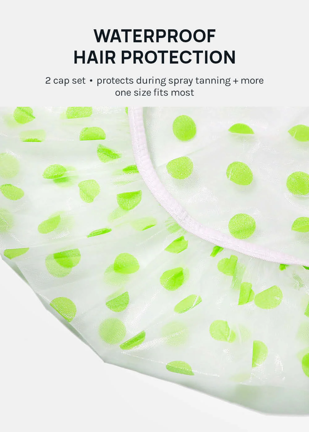 AOA Waterproof + Lightweight Shower Caps - Mrs Treak