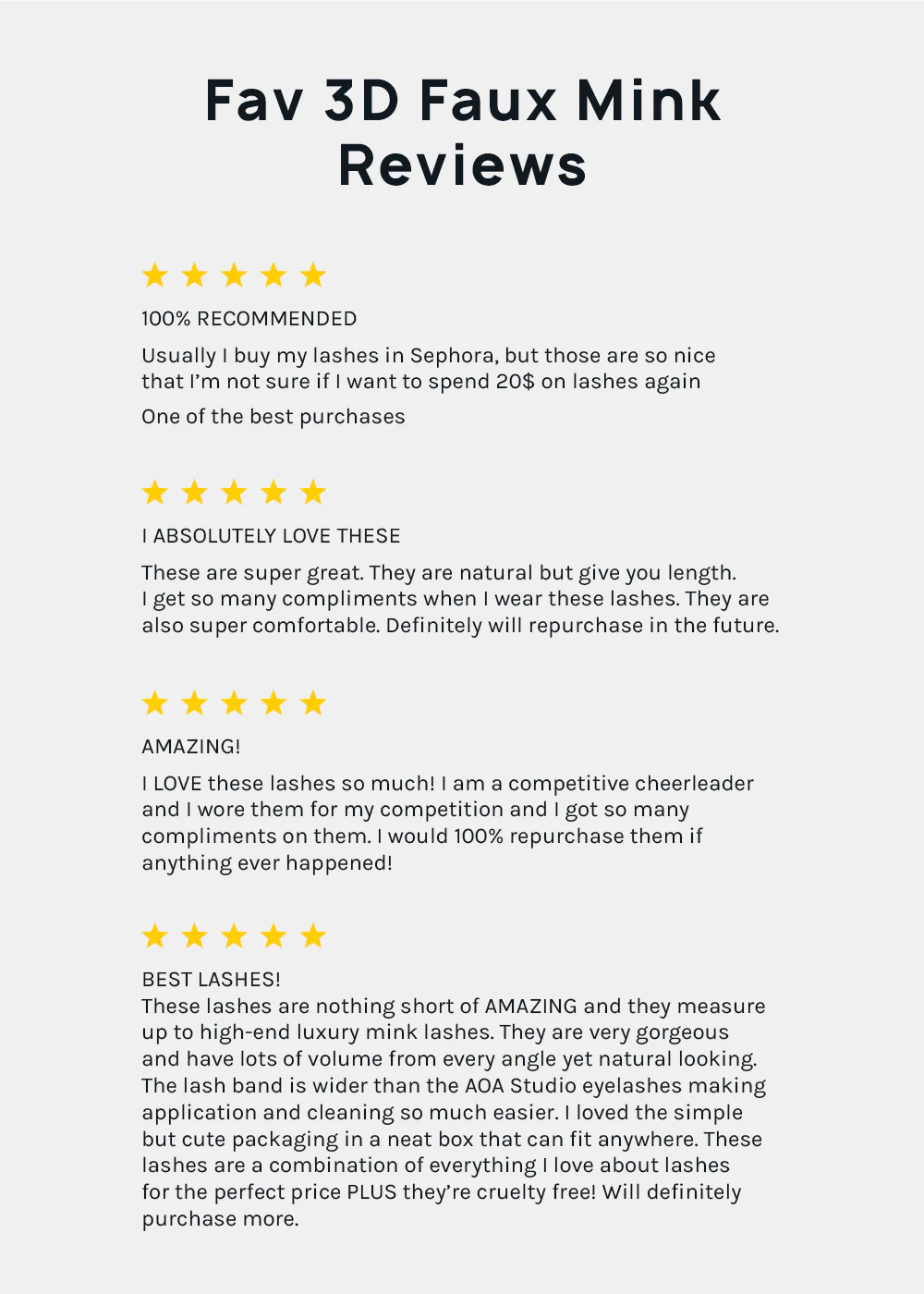 Paw Paw: 3D Faux Mink Lashes - Molly - Mrs Treak