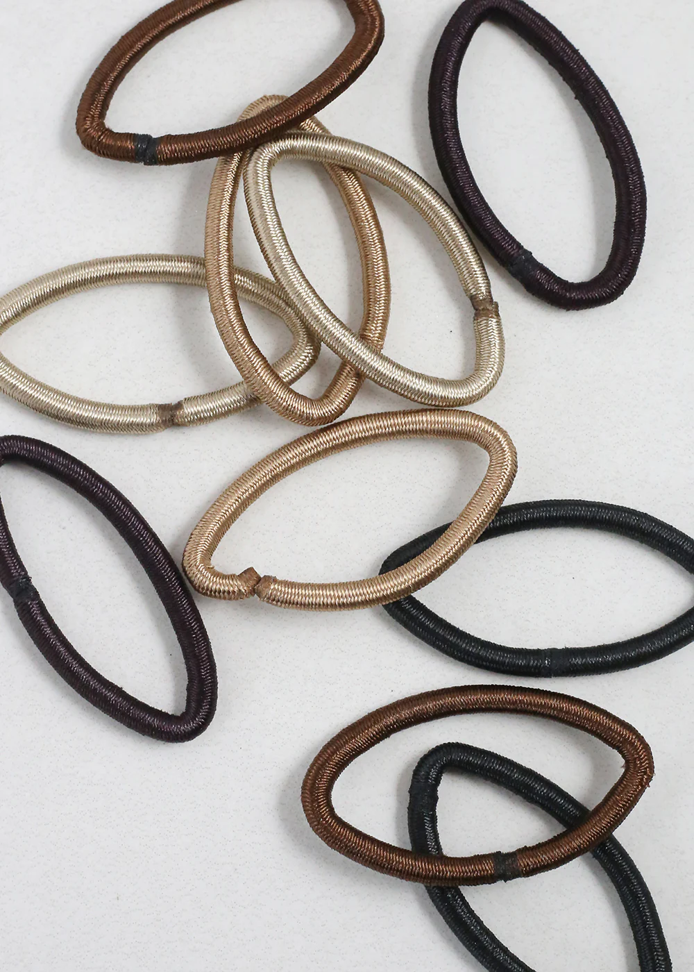 10-Piece Elastic Hair Bands Set - Mrs Treak