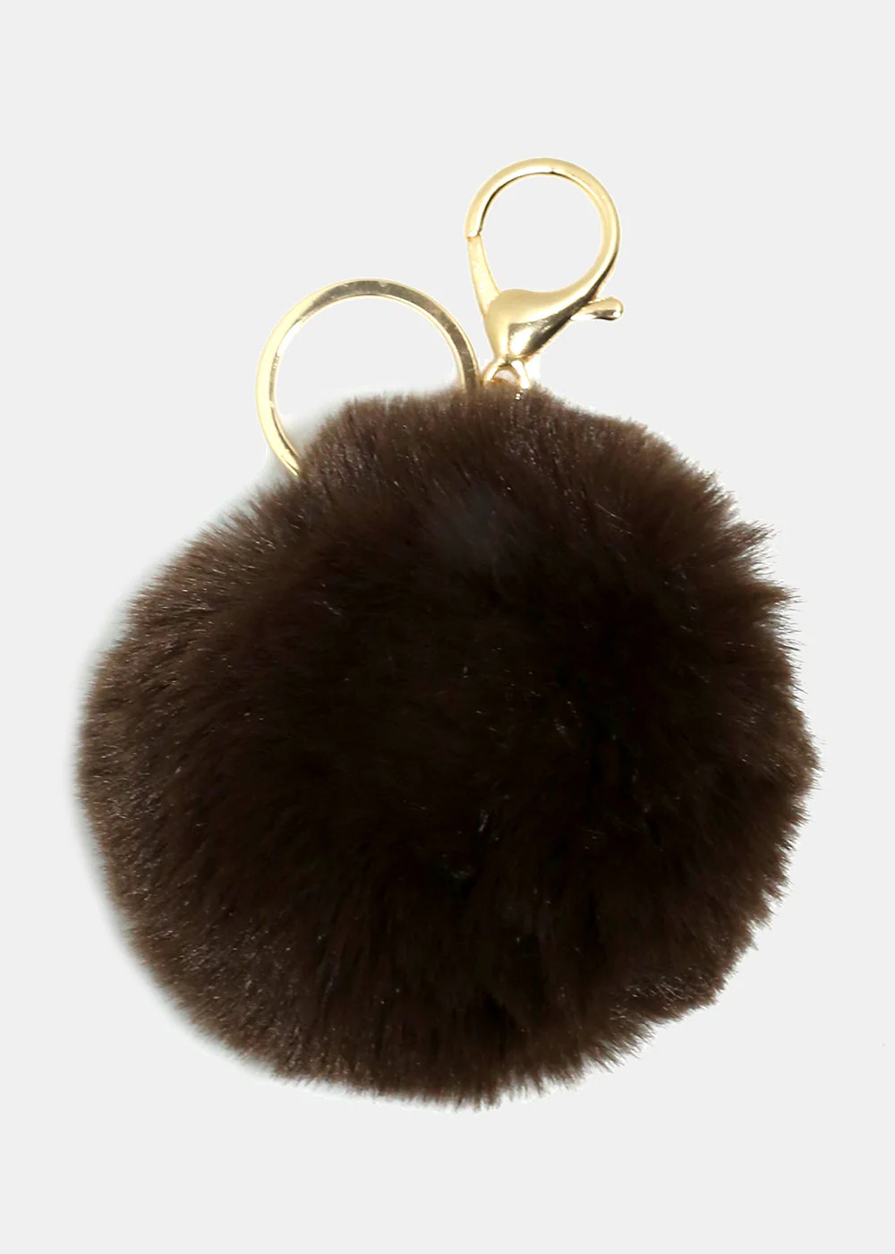 Fuzzy Pom Pom Keychain - Mrs Treak