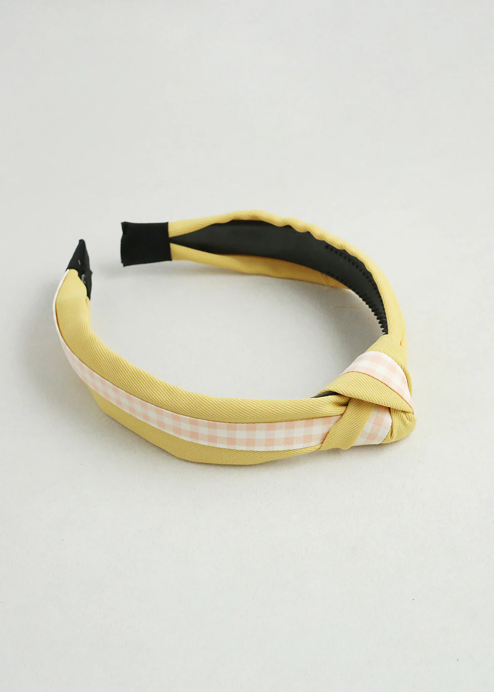 Gingham Knotted Headband - Mrs Treak