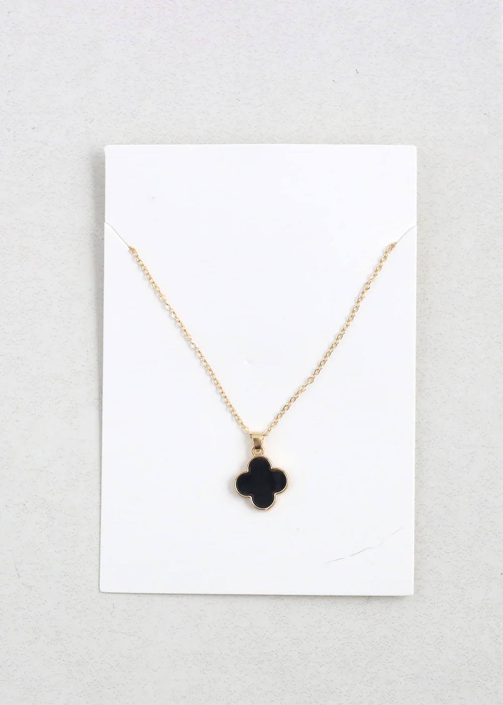 Gold Clover Necklace - Mrs Treak