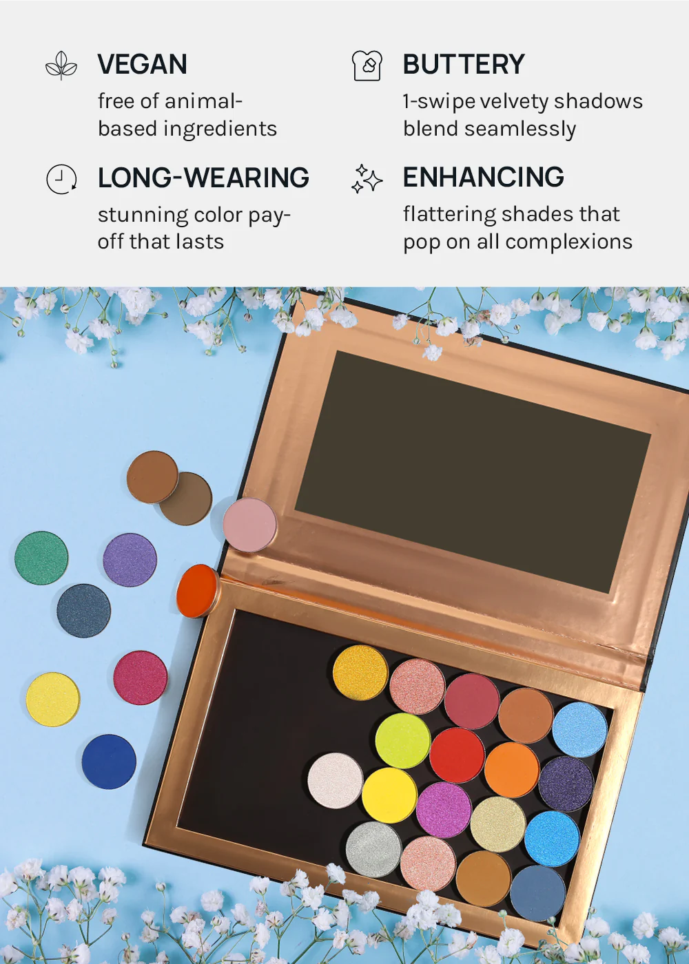 AOA Single Pressed Eyeshadow - Mahogany - Mrs Treak