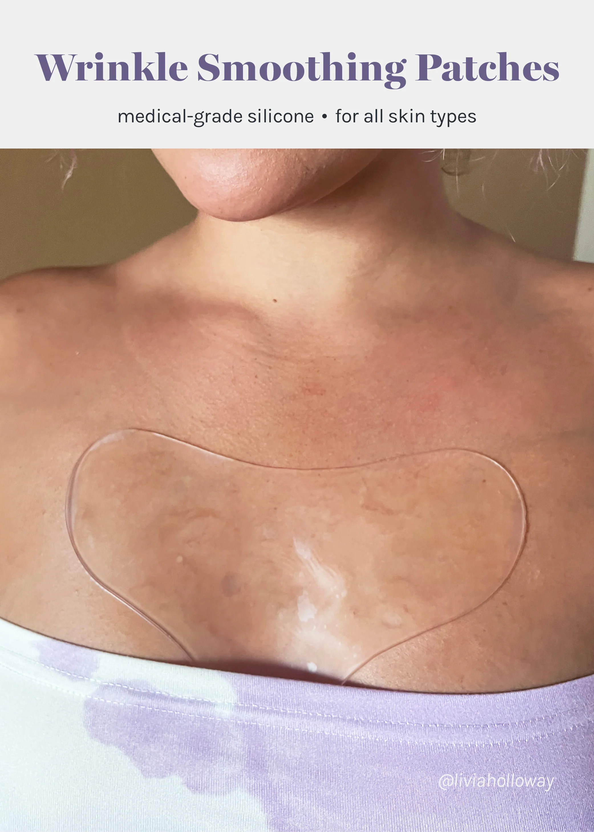 AOA Skin Wrinkle Smoothing Patch �C Chest - Mrs Treak