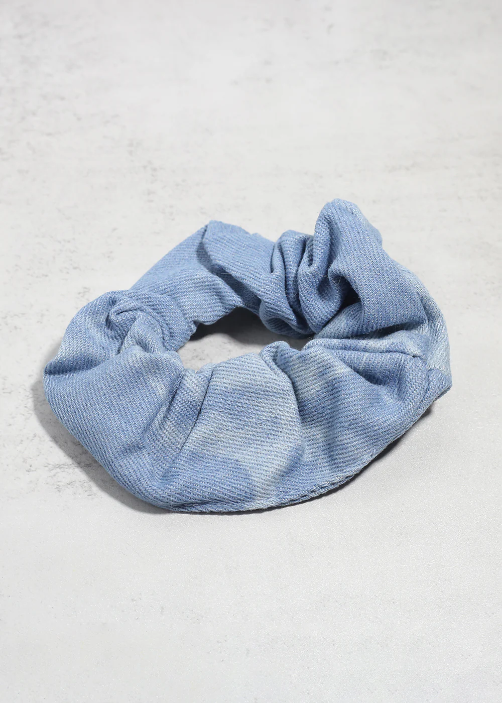 Blue Denim Scrunchies - Mrs Treak