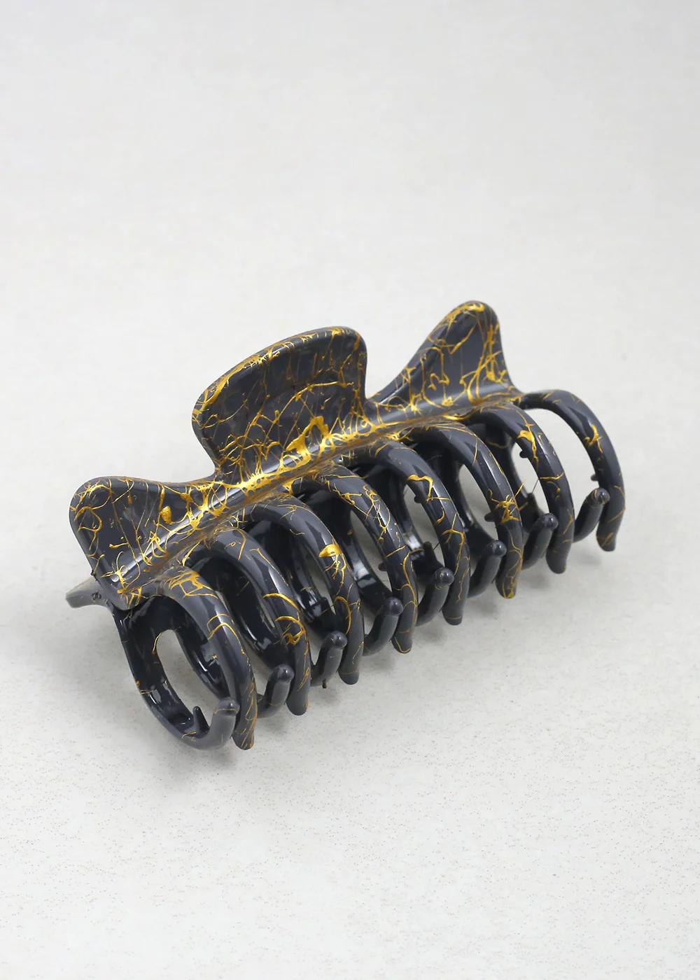 Gold Marble Hair Claw Clips - Mrs Treak