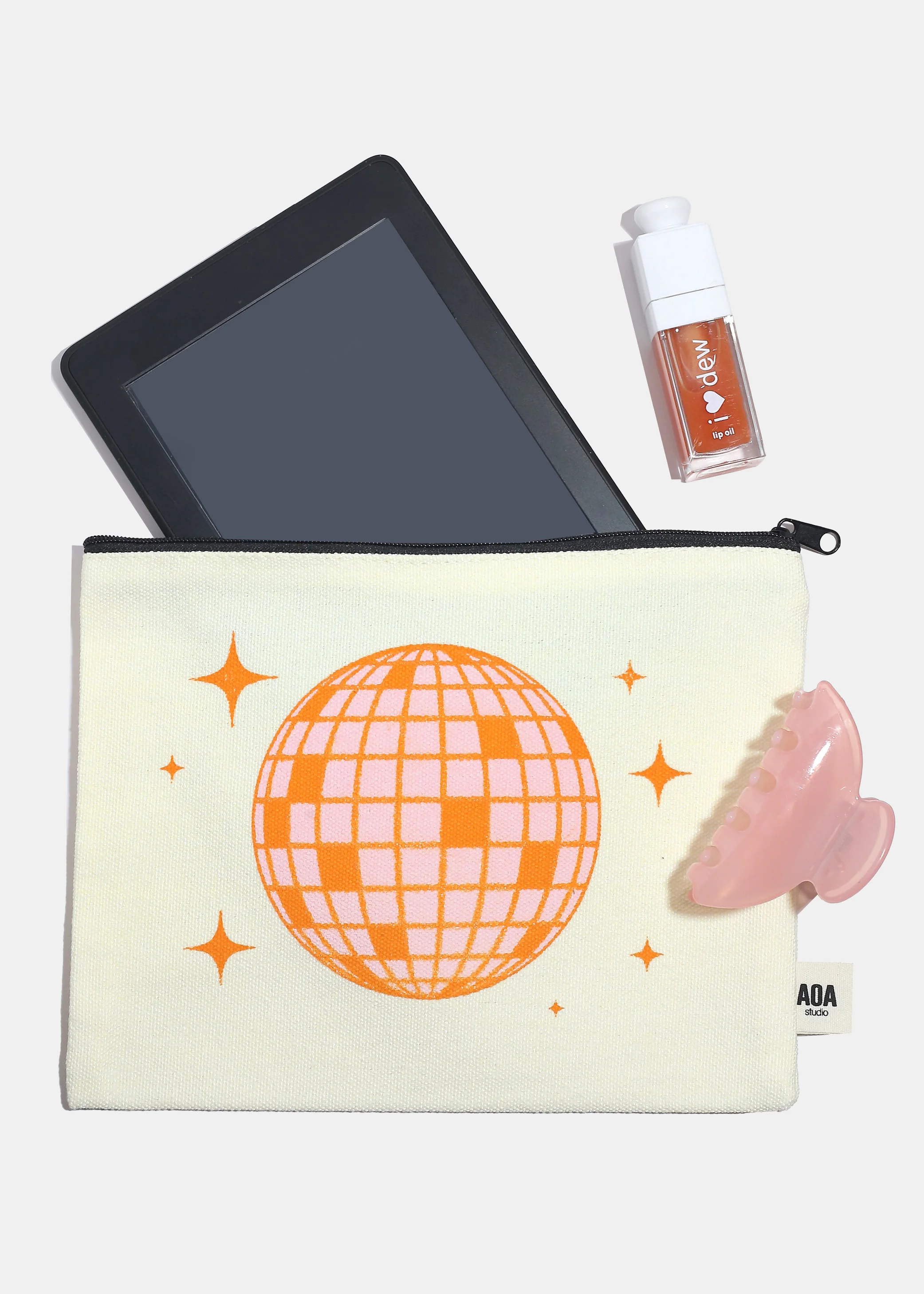 AOA Canvas Bag - Disco Ball - Mrs Treak