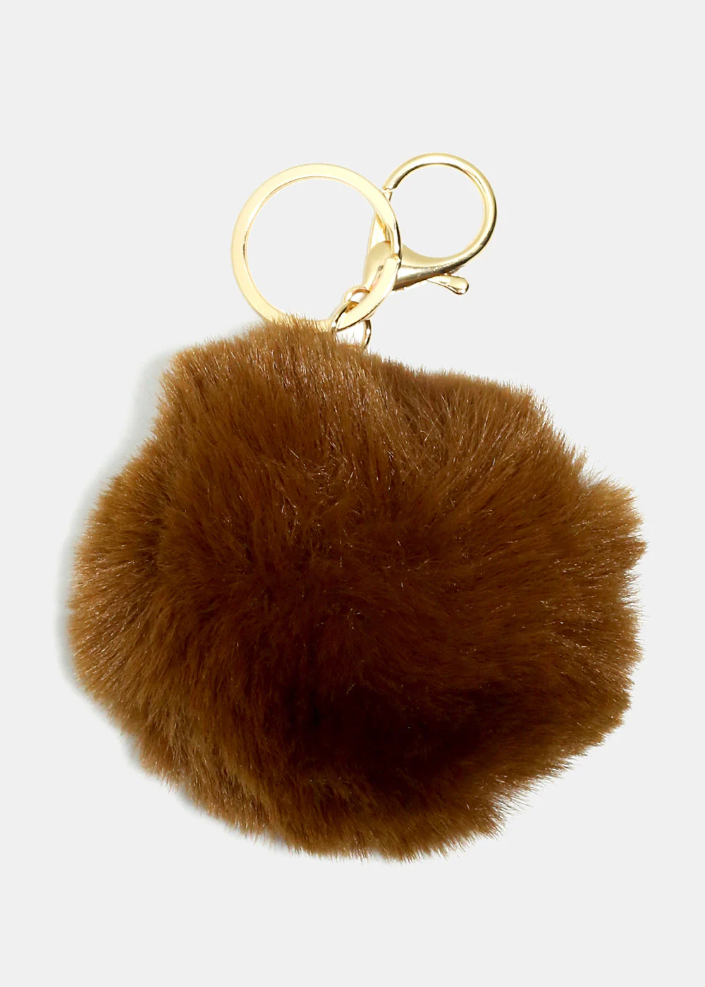 Fuzzy Pom Pom Keychain - Mrs Treak
