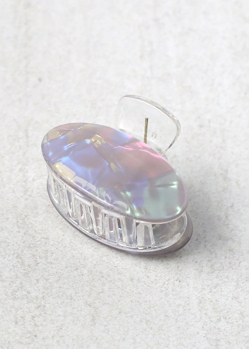 Mini Oval Marble Jaw Clip - Mrs Treak