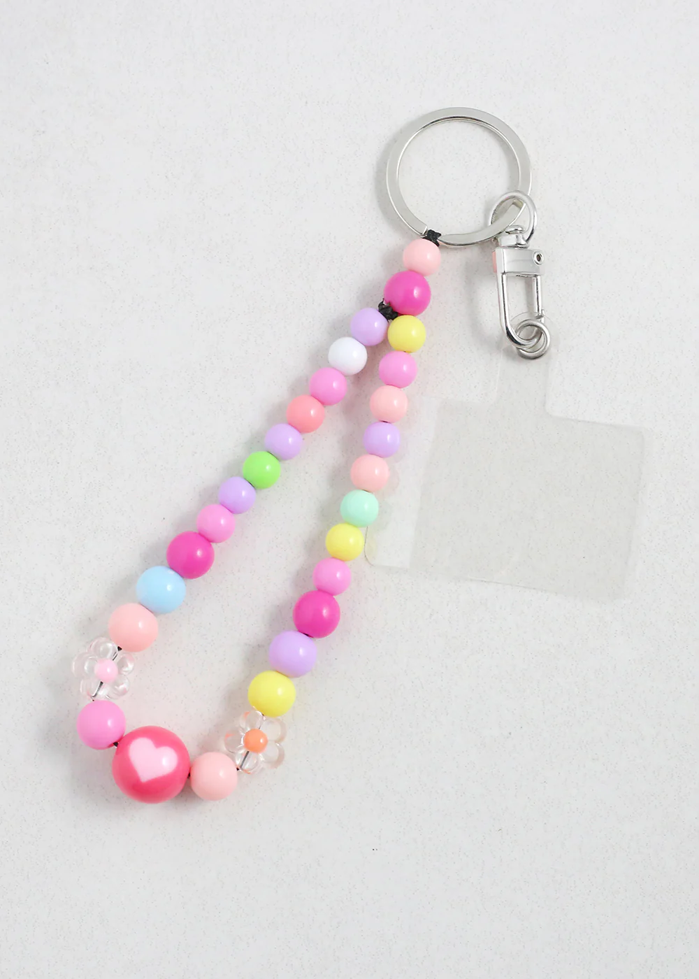 Colorful Beaded Strap Keychain - Mrs Treak