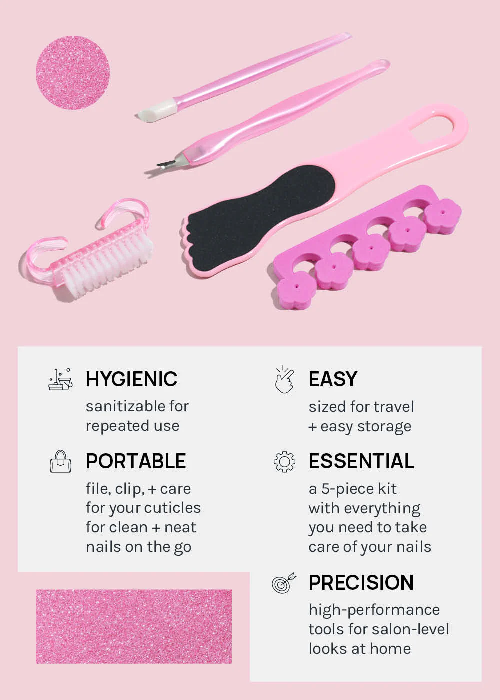 AOA Studio Pedicure Tool Set - Mrs Treak