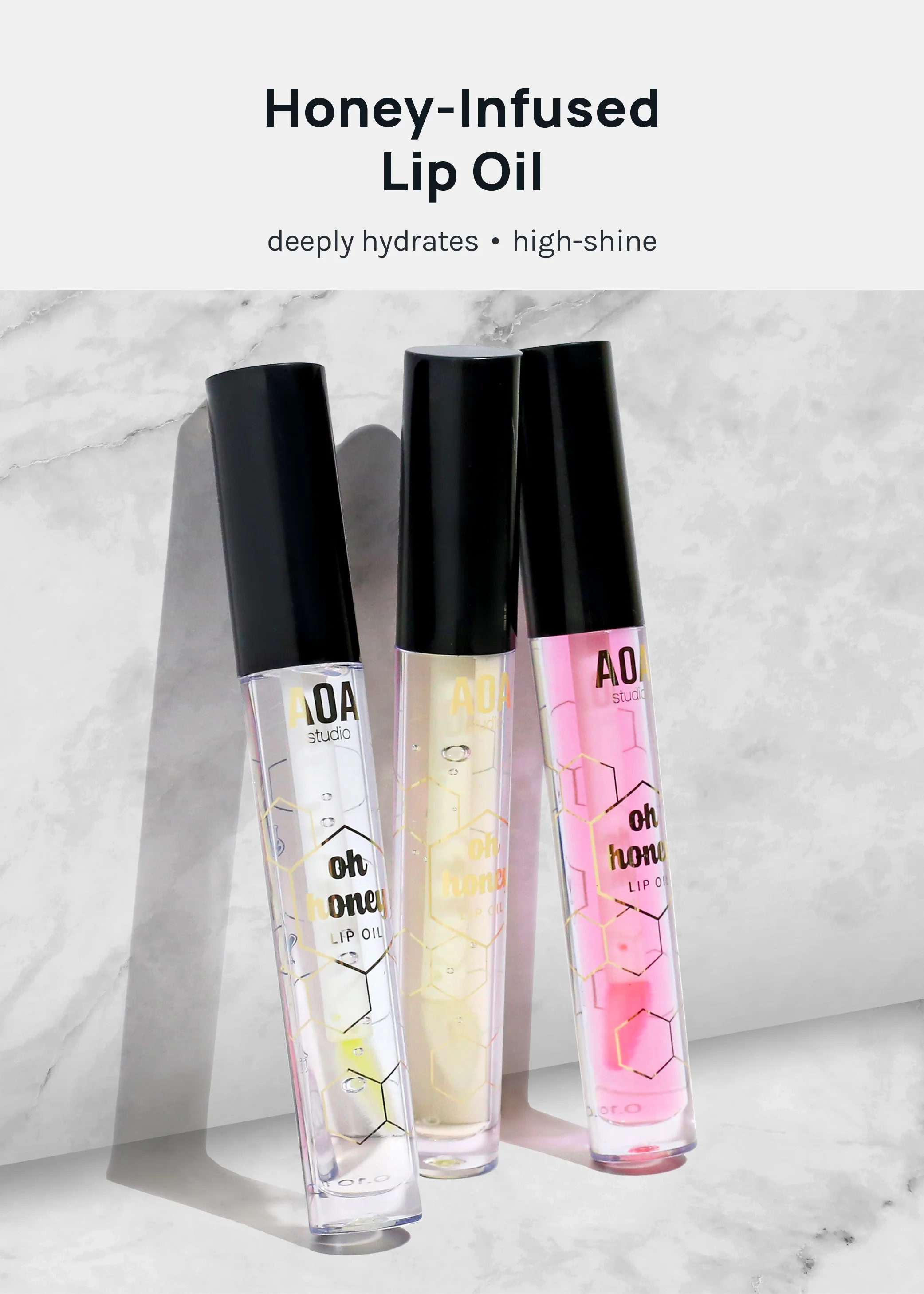 AOA Oh Honey Lip Oil - Mrs Treak