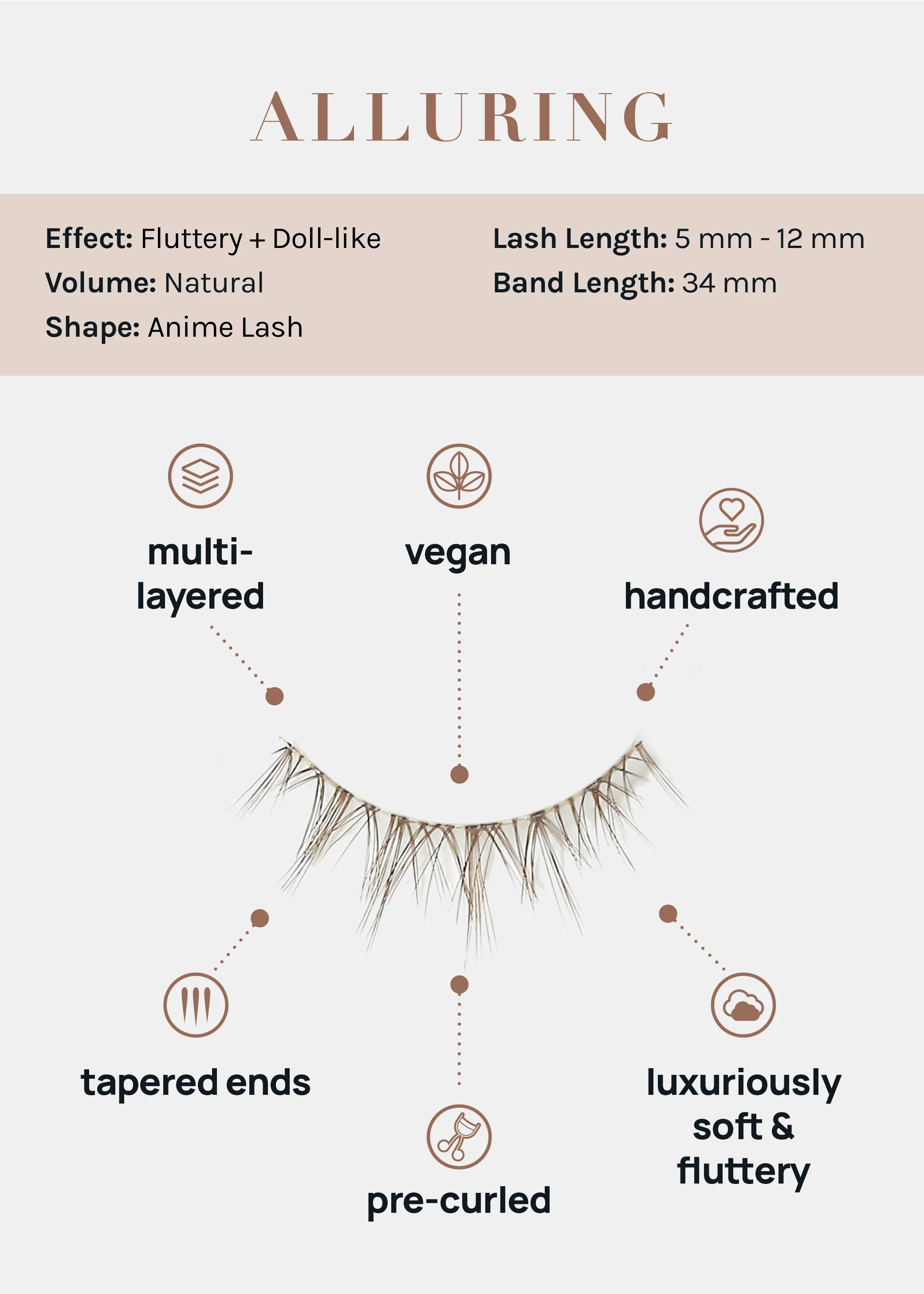 Nearly Naked Lashes �C Alluring - Mrs Treak