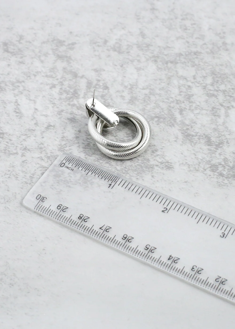 Twisted Hoop Drop Earrings - Mrs Treak