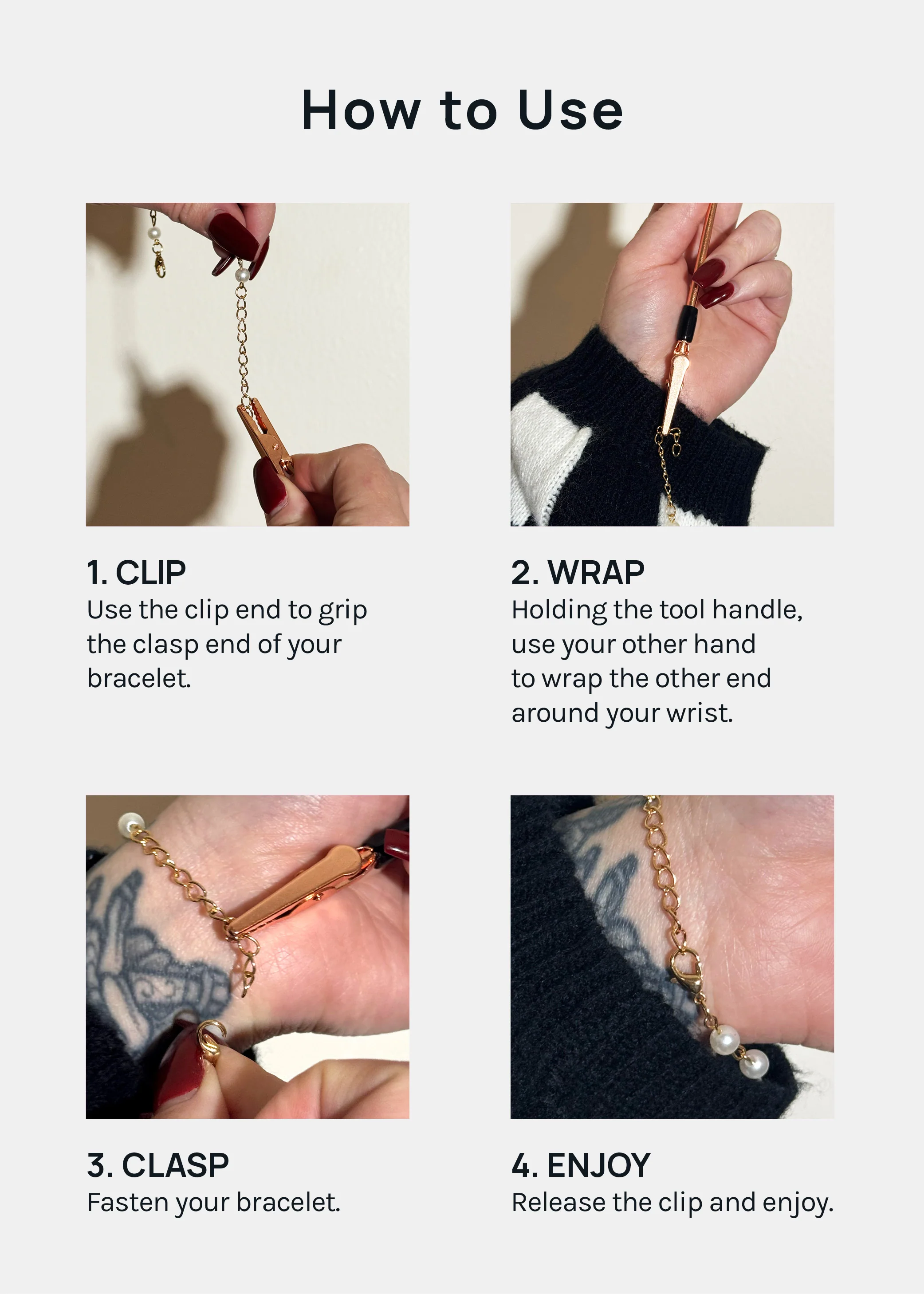 Miss A Bracelet By Myself Tool - Mrs Treak