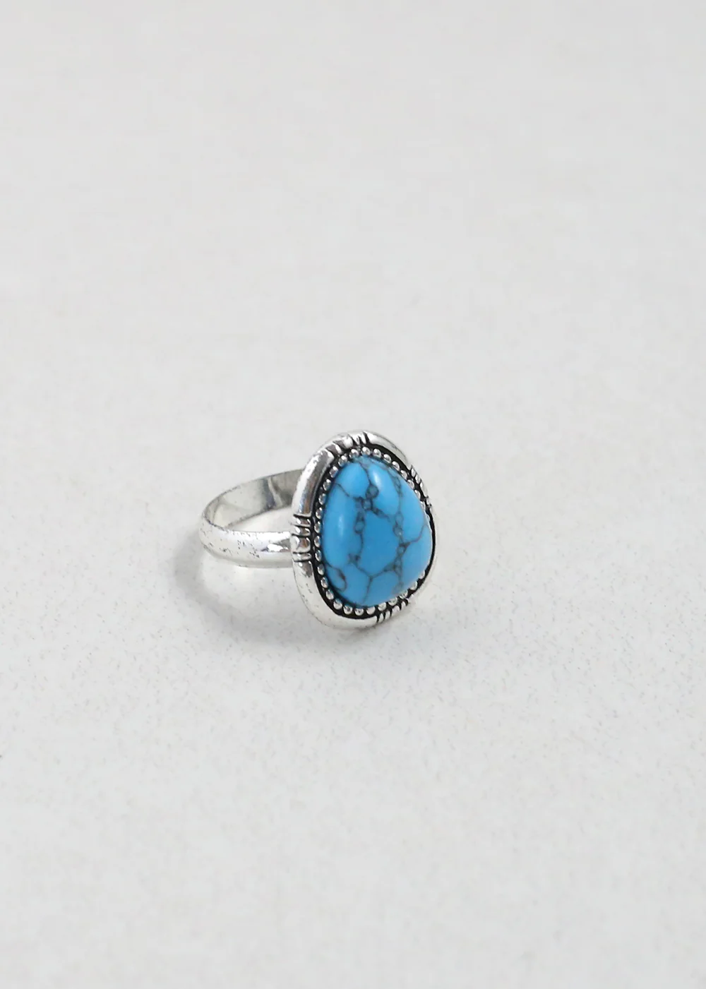 Stone Triangle Ring - Mrs Treak