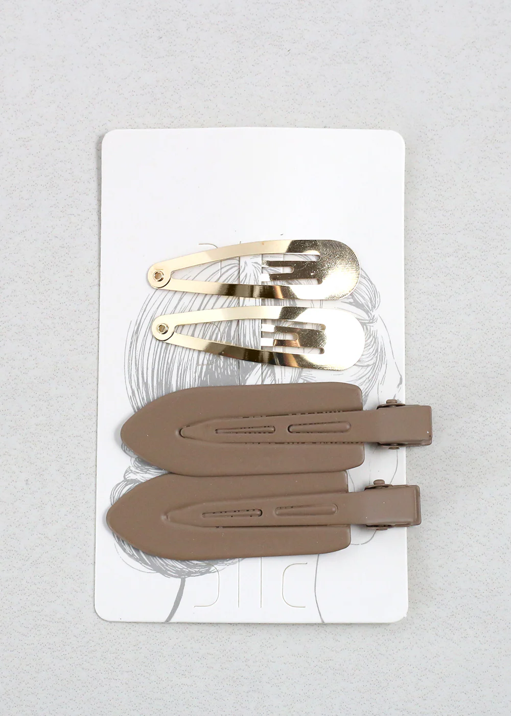 2 Pair Hair Clips - Mrs Treak