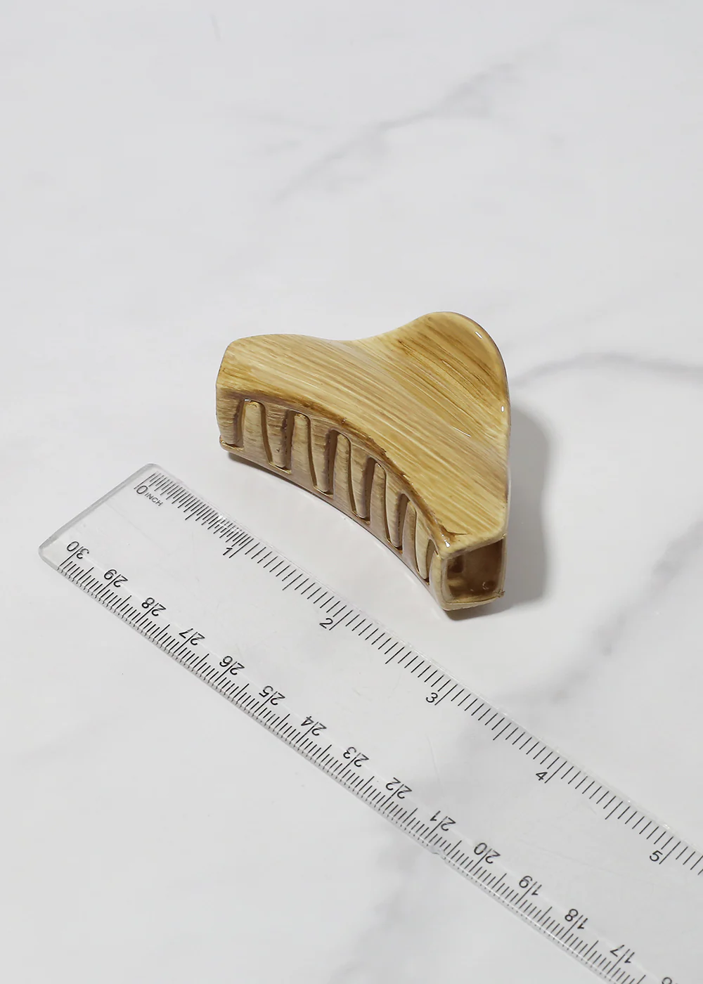 Wood Effect Hair Claw Clip - Mrs Treak