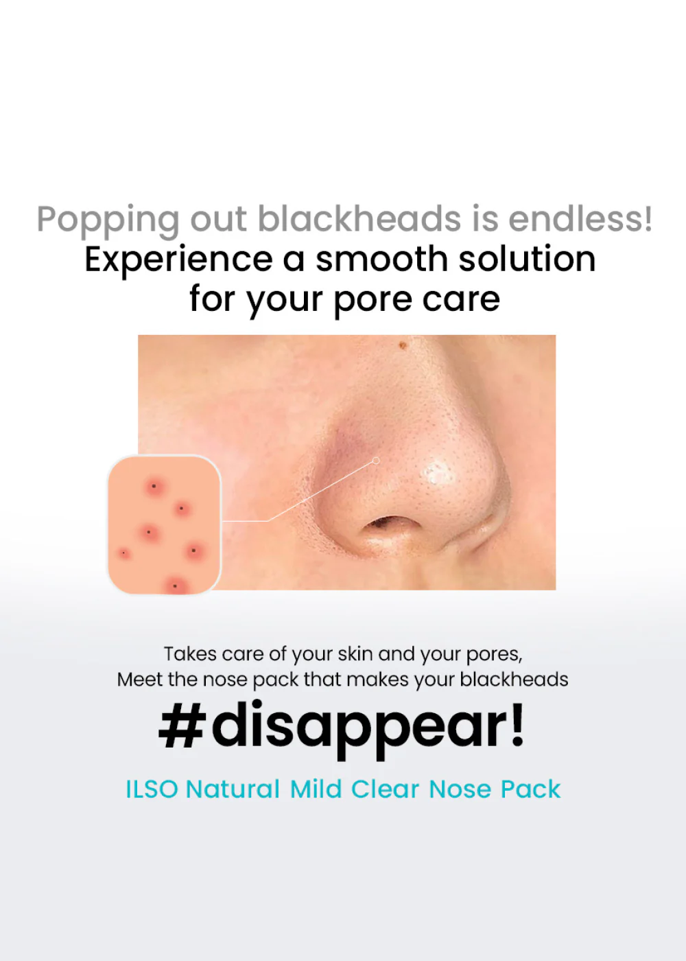 ilso Natural Mild Clear Nose Pack - Mrs Treak