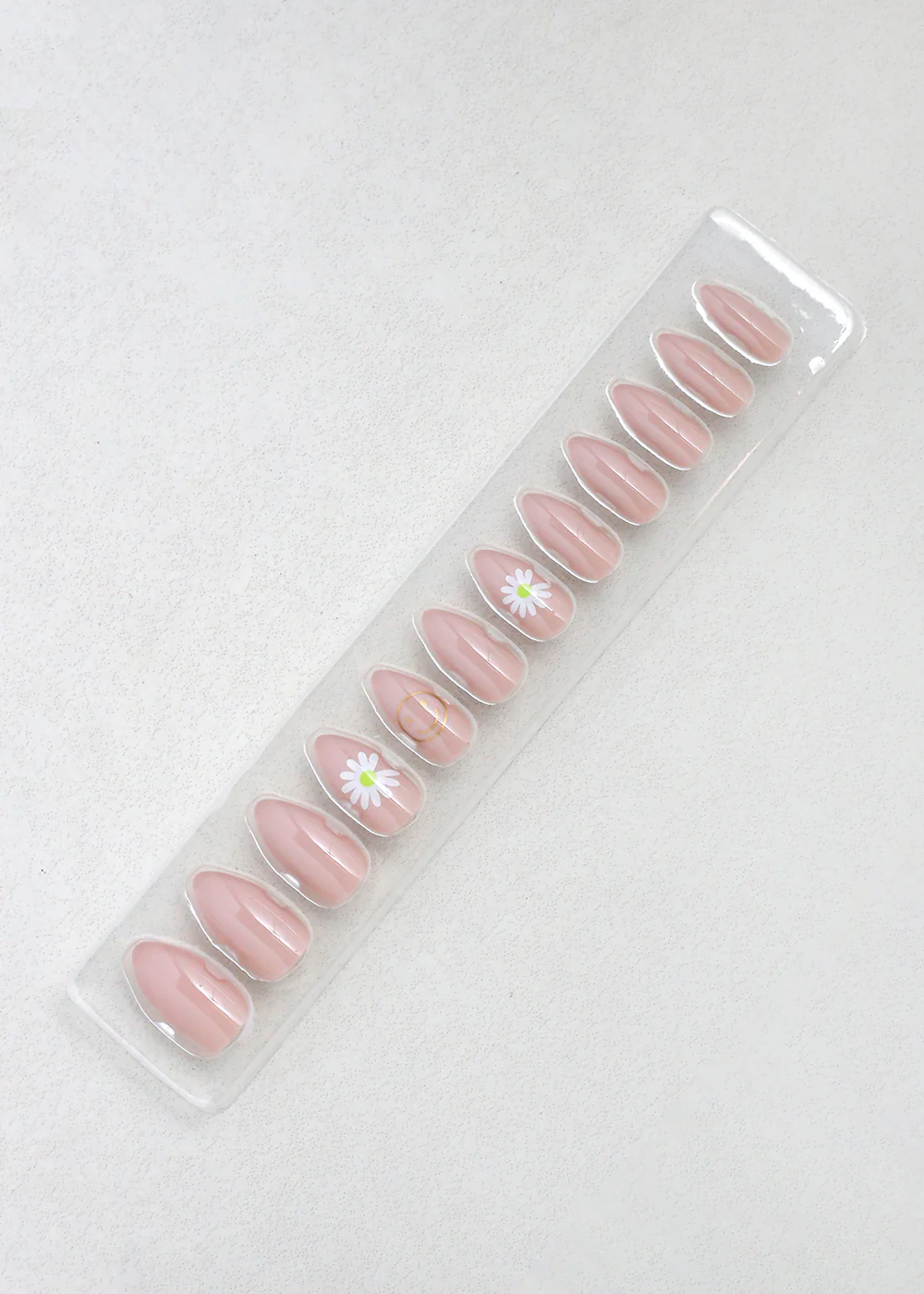 Flower Print Press-On Nails - Mrs Treak