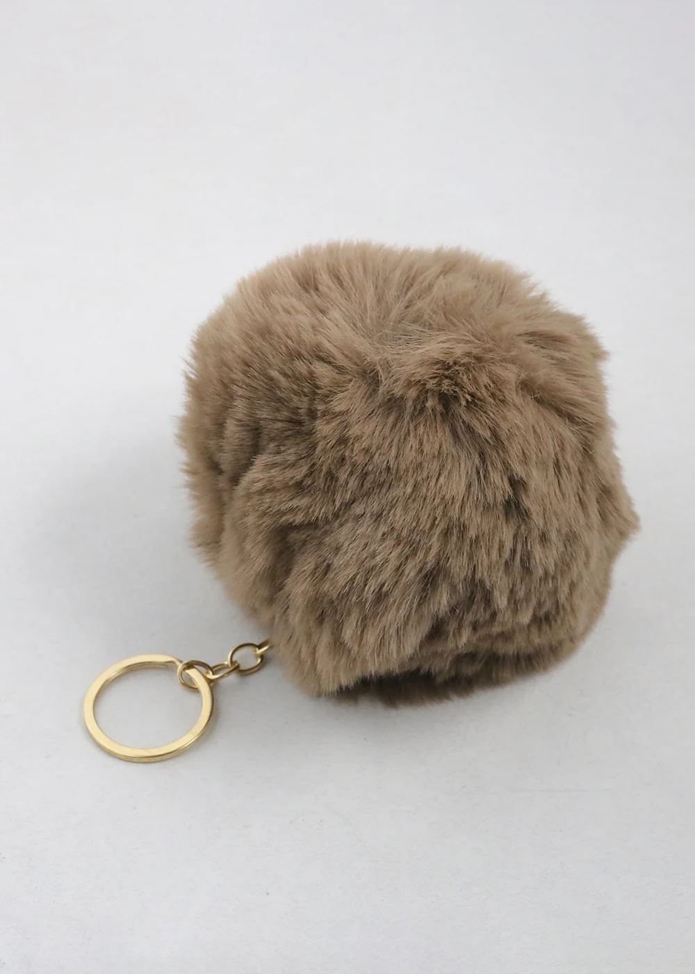 Fuzzy Pom Pom Keychain - Mrs Treak