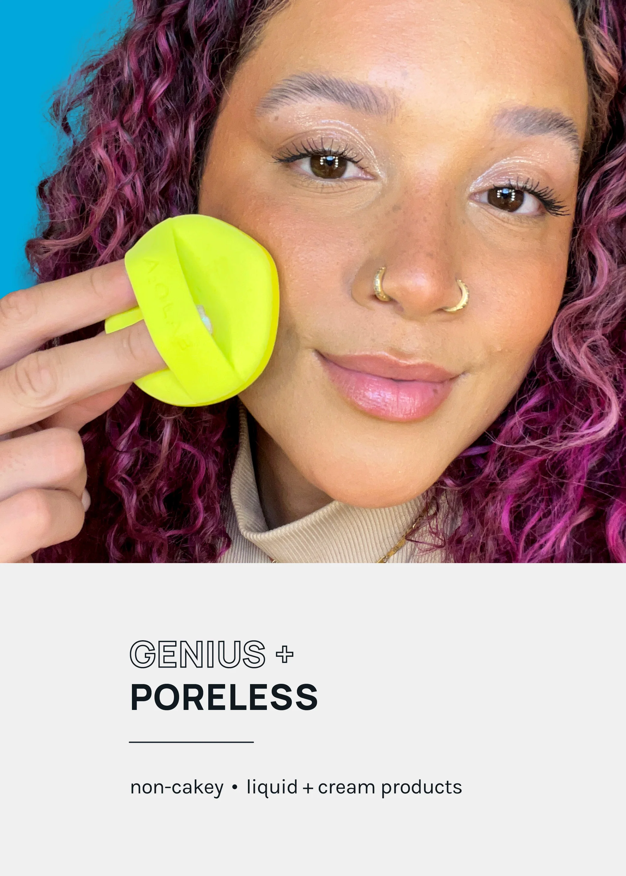 a2o Lab Silky Cloud Sponge �C Lime - Mrs Treak