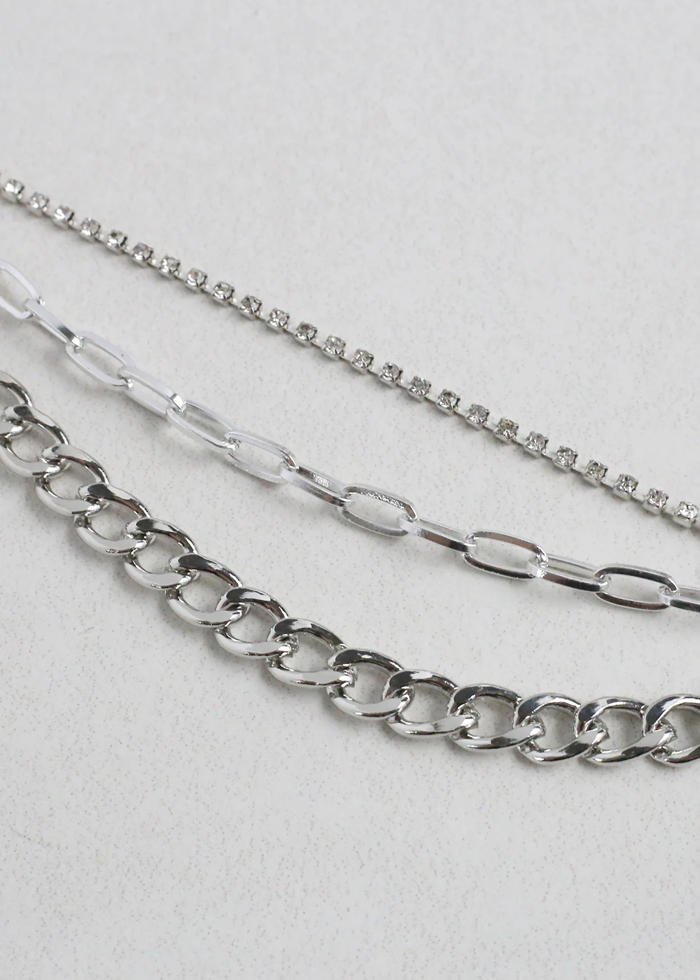 3 Layered Rhinestone Bracelet - Mrs Treak