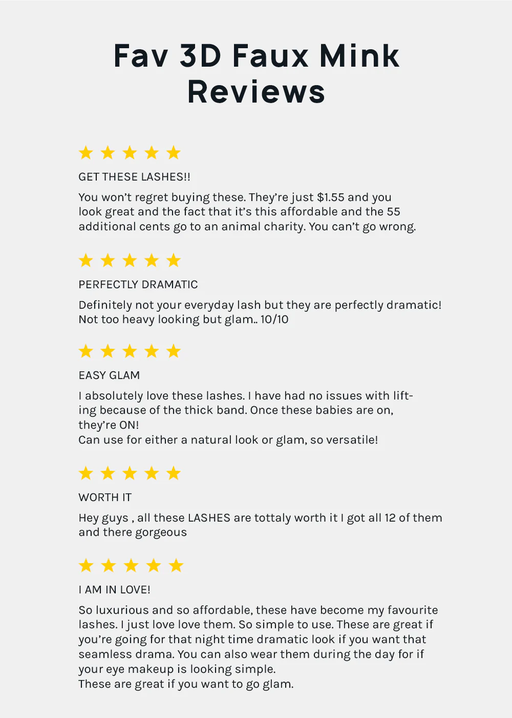 Paw Paw: 3D Faux Mink Lashes - Molly - Mrs Treak