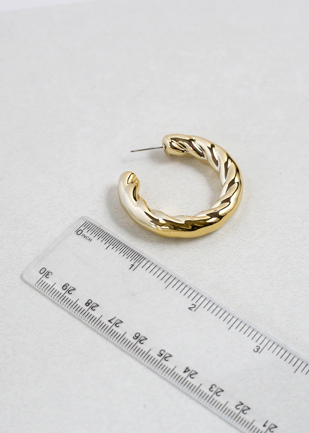 Twisted Hoop Earrings - Mrs Treak