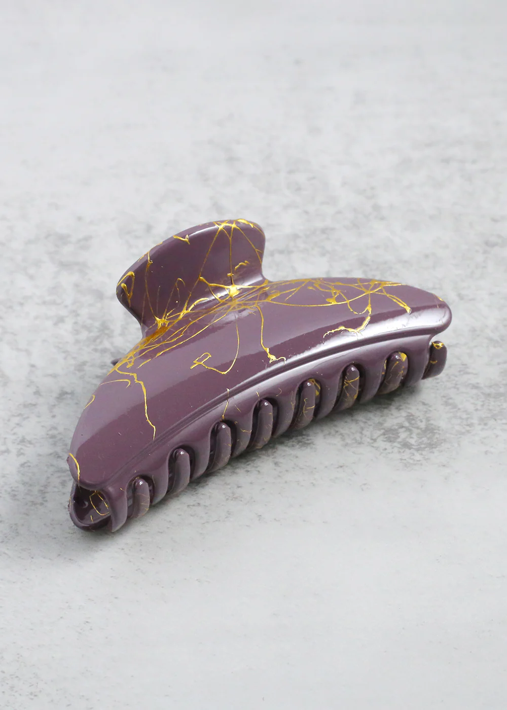 Gold Marble Jaw Clips - Mrs Treak