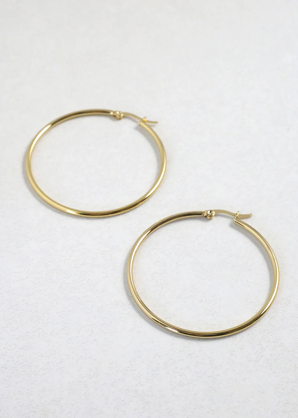 50mm Stainless Steel Hoop Earring - Mrs Treak