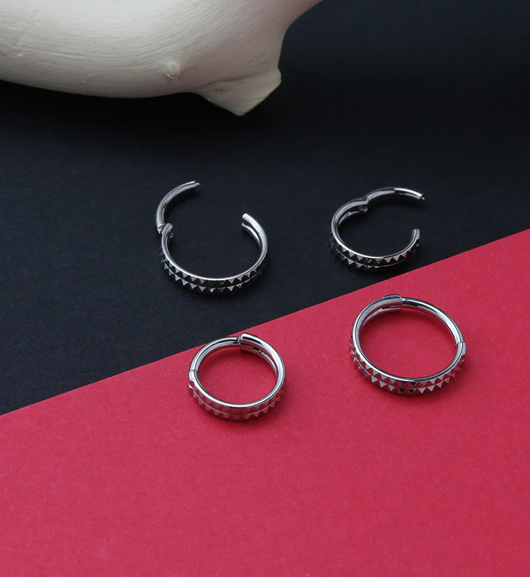 Parallel Polyhedra Edge Hinged Segment Ring - Mrs Treak