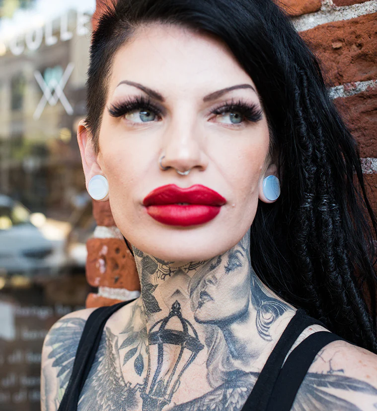 Opalite Glass Plugs - Mrs Treak