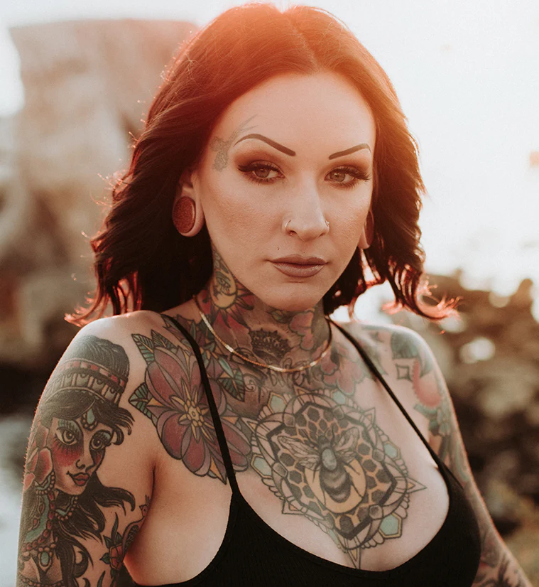 Goldstone Glass Plugs - Mrs Treak