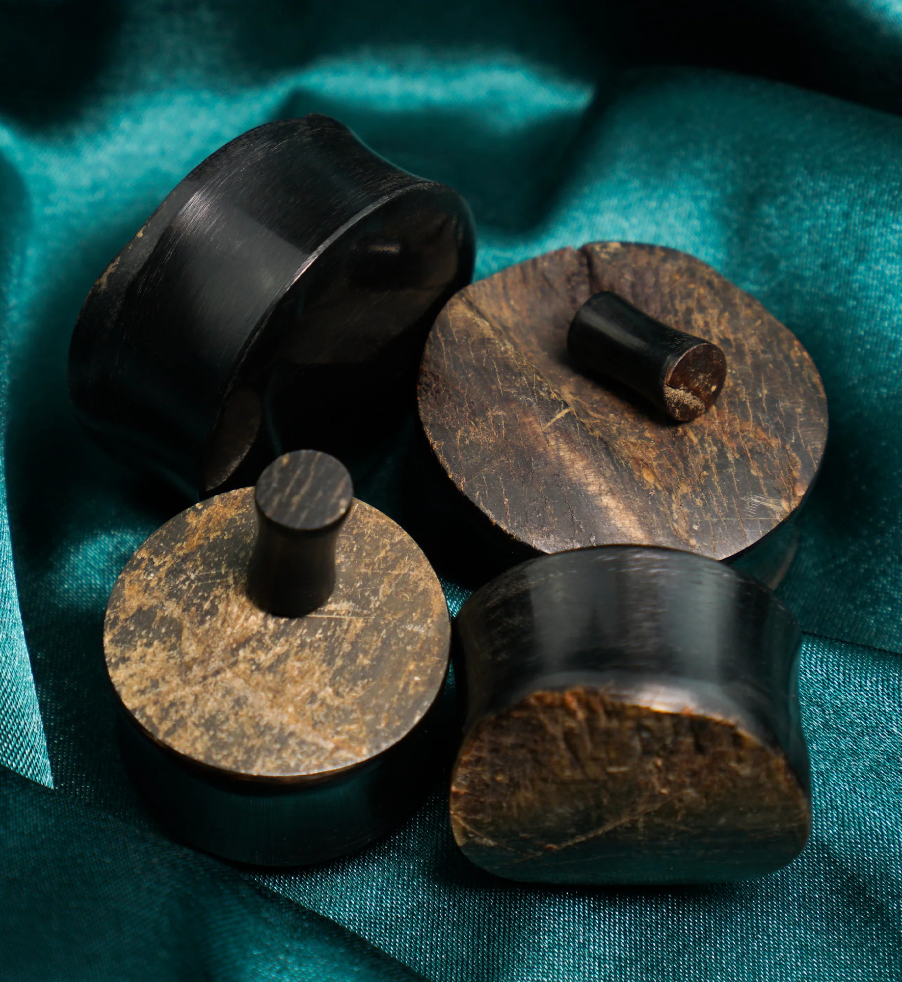 Raw Buffalo Horn Plugs - Mrs Treak