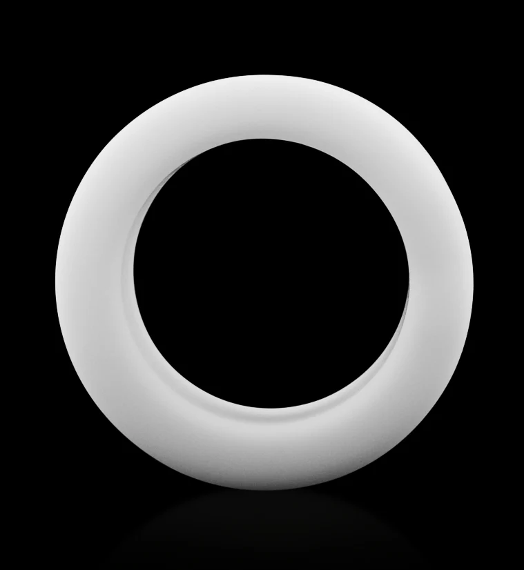 White Silicone Tunnels - Mrs Treak