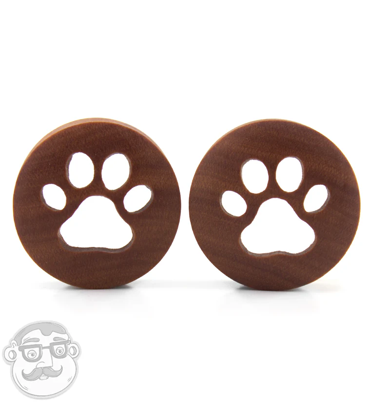 Paw Print Saba Wood Tunnels - Mrs Treak