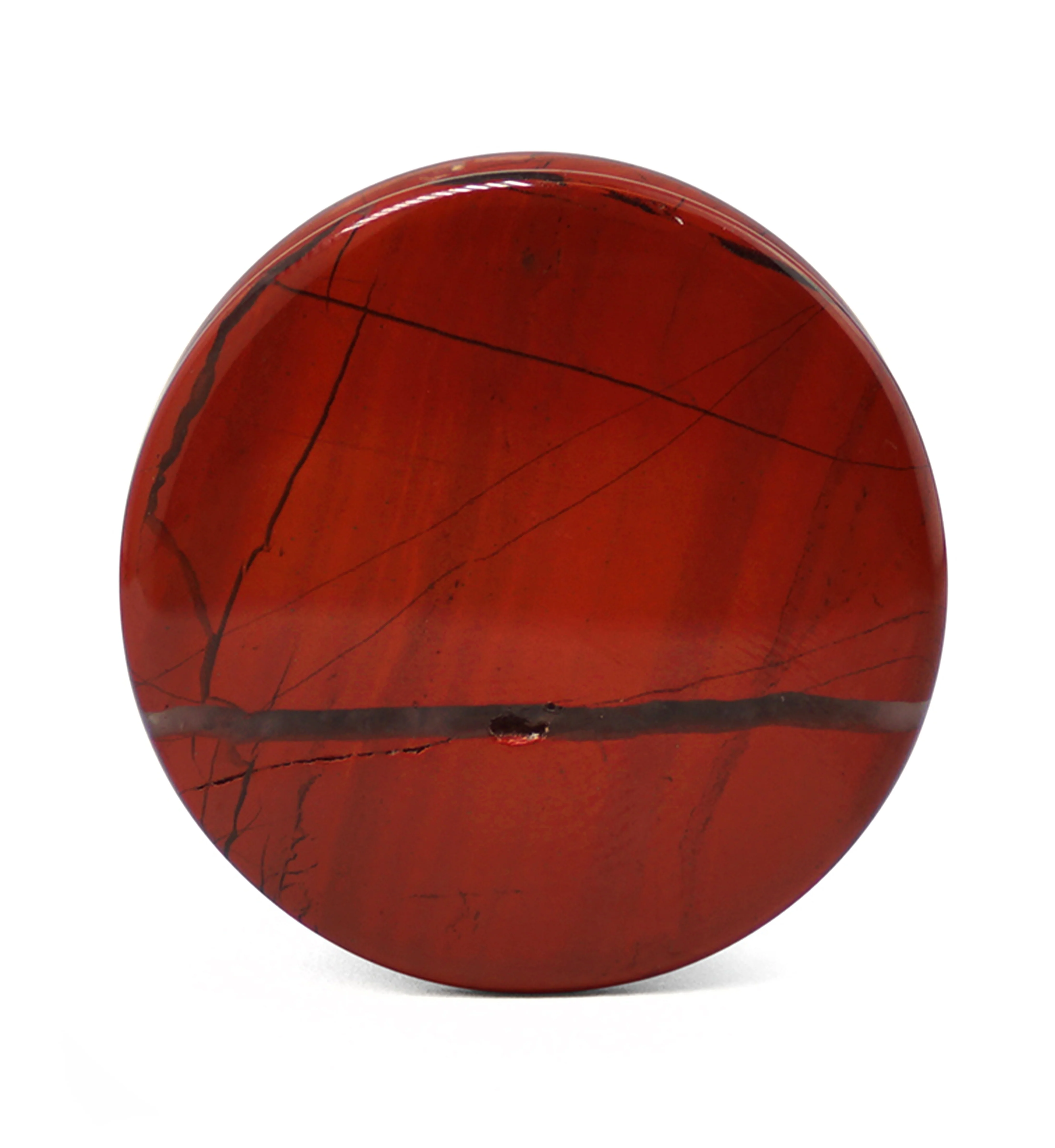 Red Jasper Stone Plugs - Mrs Treak
