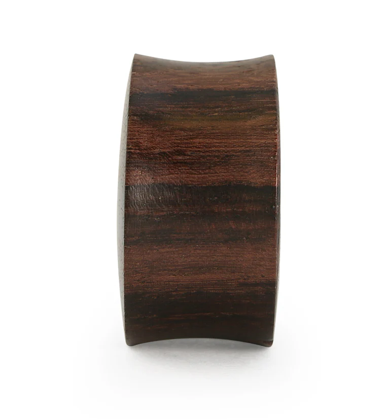 Sono Wood Plugs With Magenta Resin Inlay - Mrs Treak