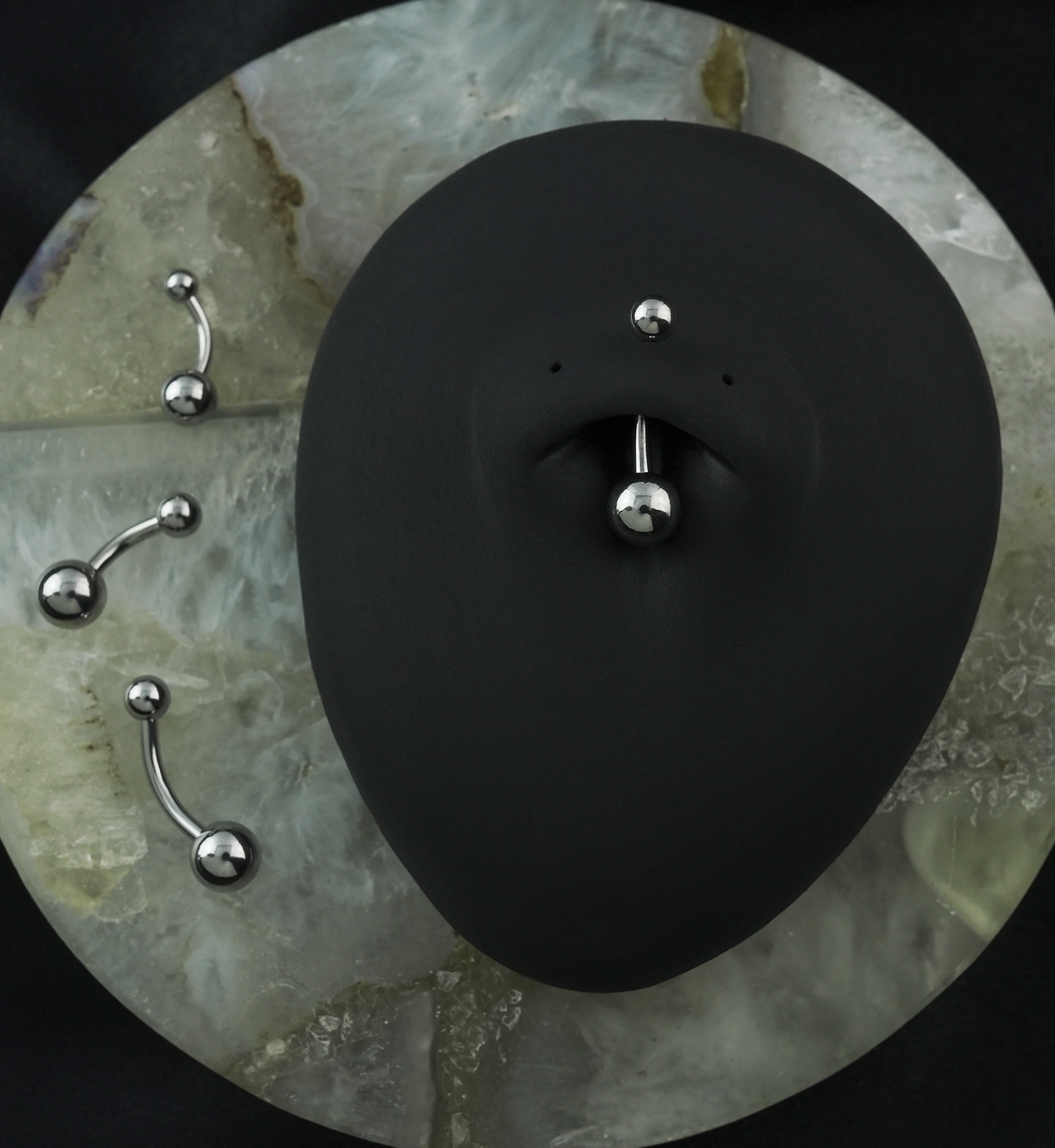 Stainless Steel Belly Button Ring - Mrs Treak