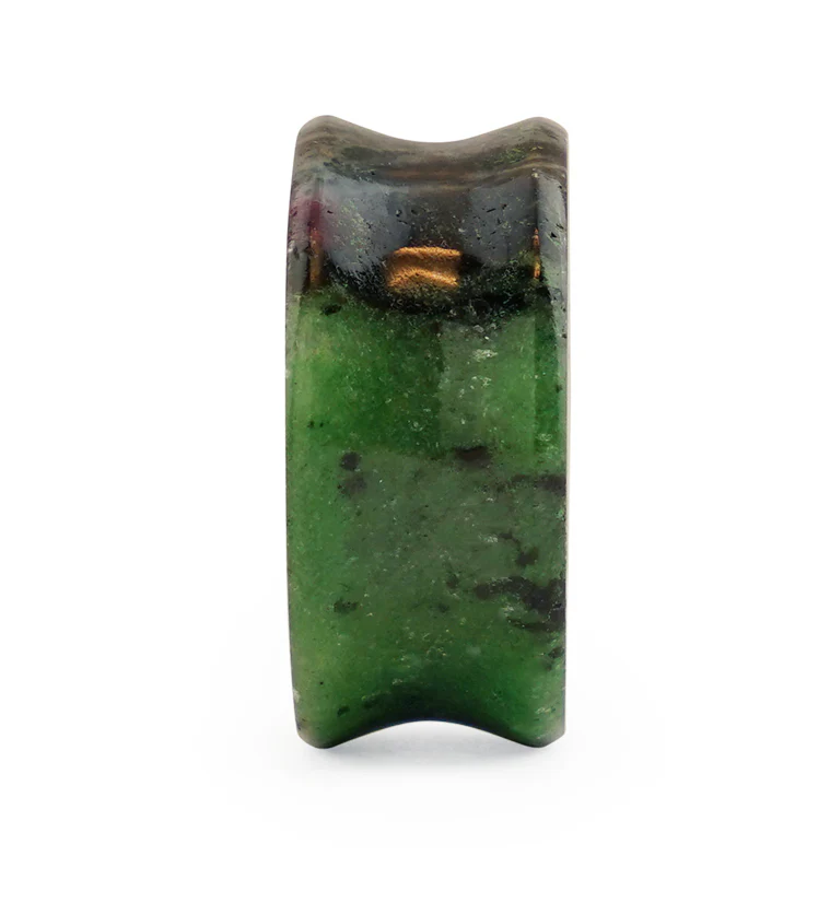 Ruby Zoisite Stone Plugs - Mrs Treak