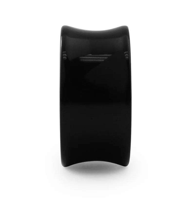 Black Acrylic Plugs - Mrs Treak