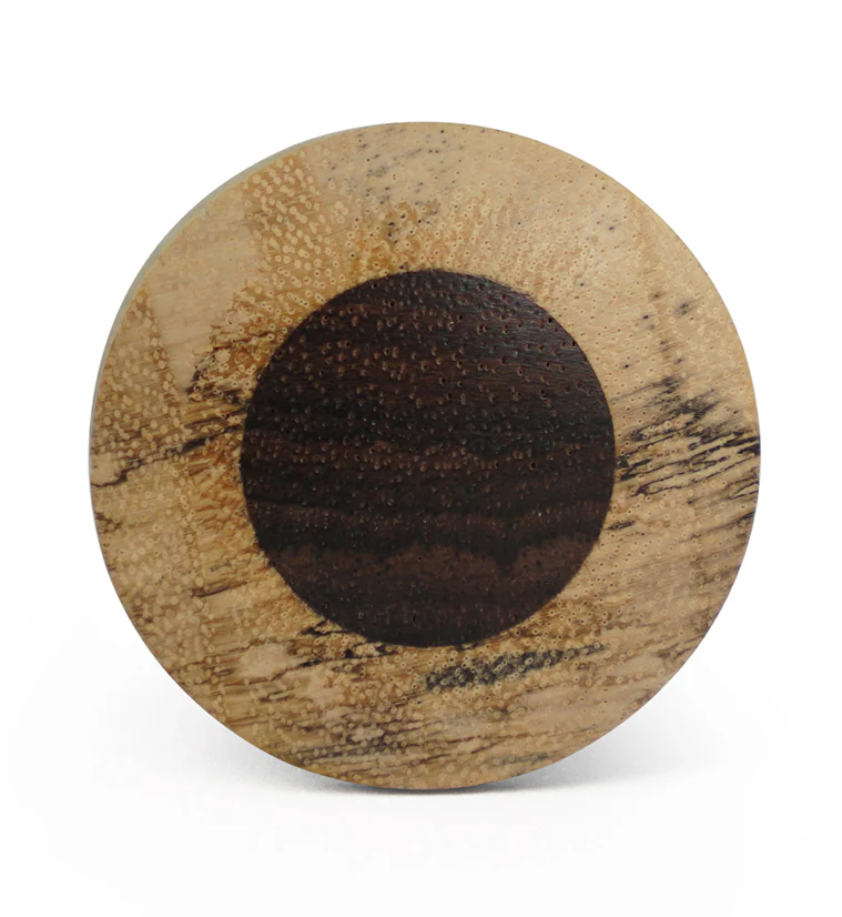 Tamarind Wood Plugs With Sono Wood Inlay - Mrs Treak