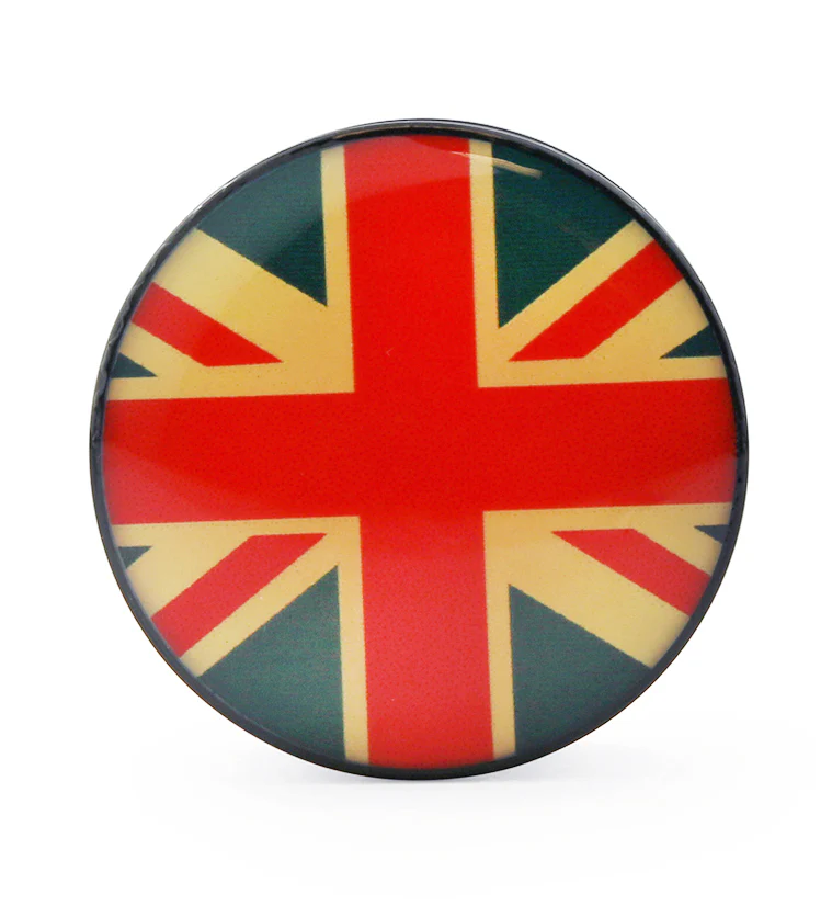 Acrylic UK Flag Plugs - Mrs Treak