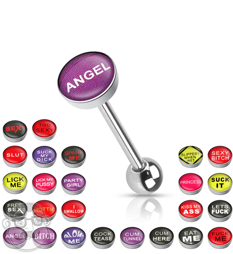 Adult Icon Tongue Ring - Mrs Treak