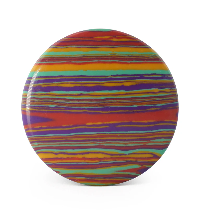 Candy Stripe Stone Plugs - Mrs Treak
