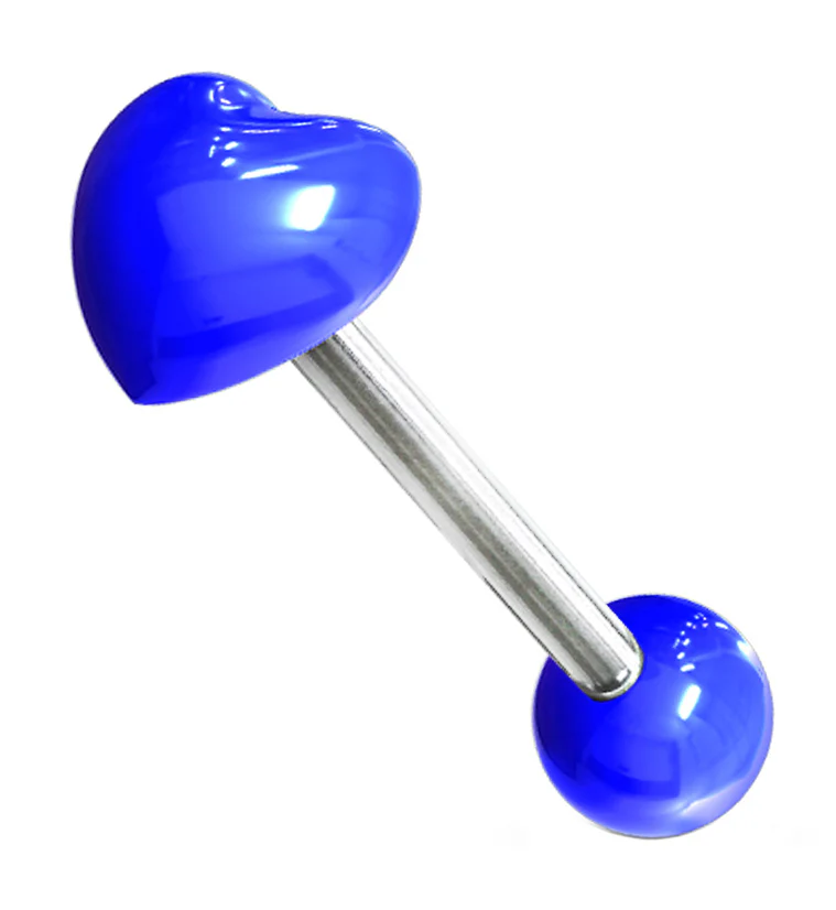 Heart Tongue Ring - Mrs Treak