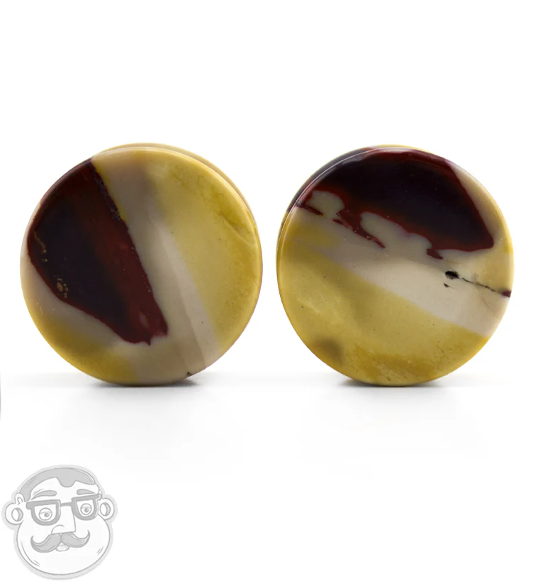 Mookaite Stone Plugs - Mrs Treak