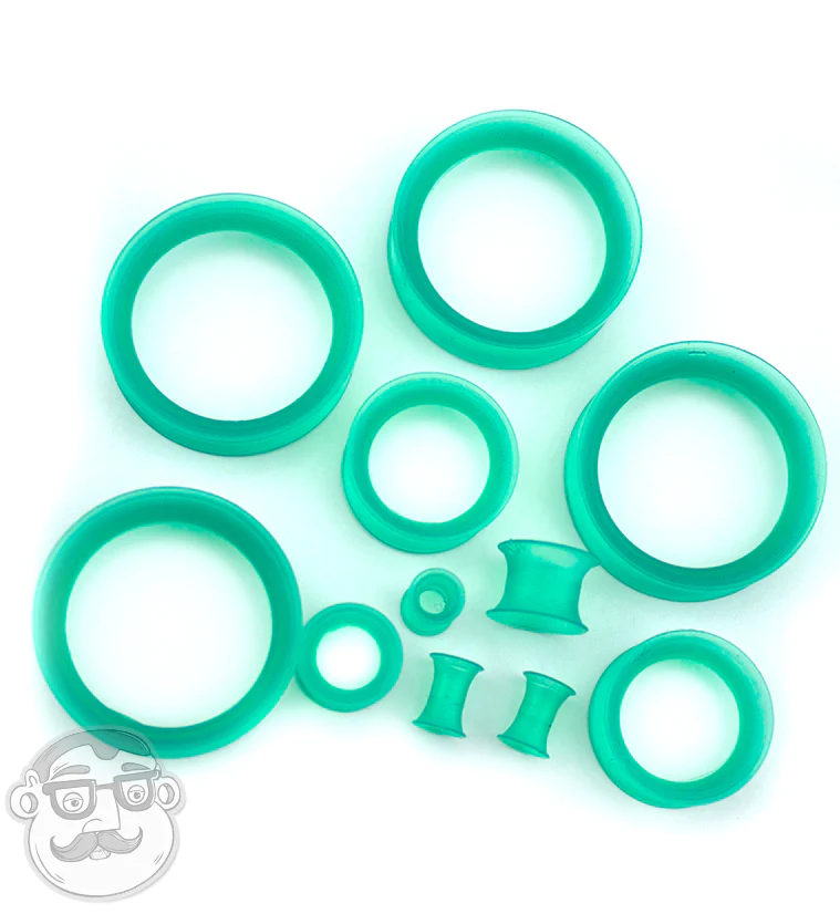 Kaos Emerald Green Silicone Skin Eyelets - Mrs Treak